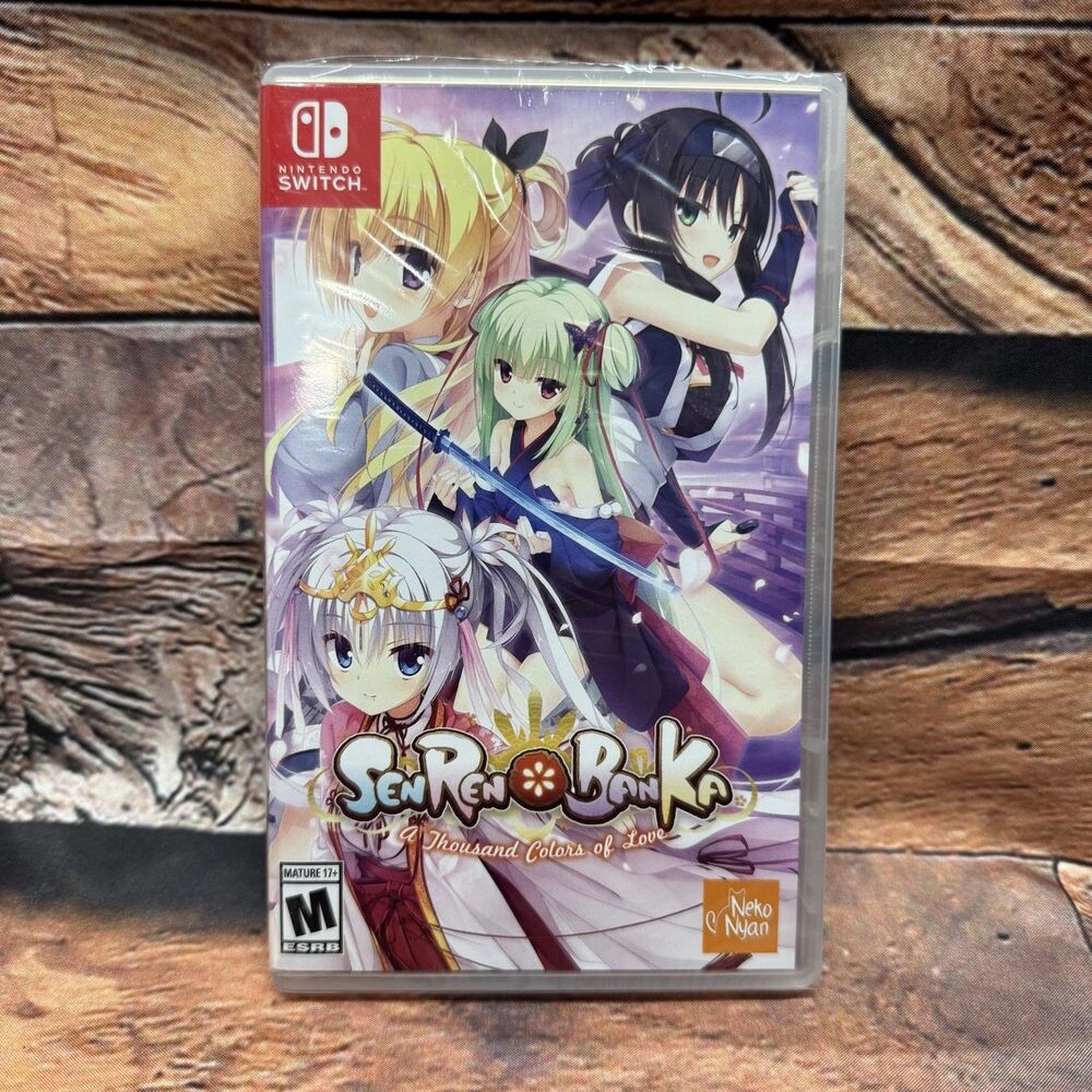 Senren Banka Nintendo Switch Sealed Brand New NekoNyan Limited Run Games LRG